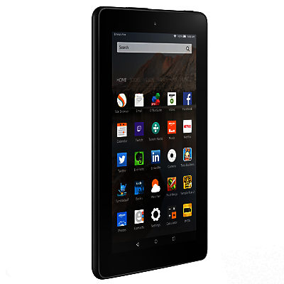 New Amazon Fire 7 Tablet, Quad-core, Fire OS, 7, Wi-Fi, 16GB Black New Amazon Fire 7 Tablet, Quad-core, Fire OS, 7, Wi-Fi, 16GB Black